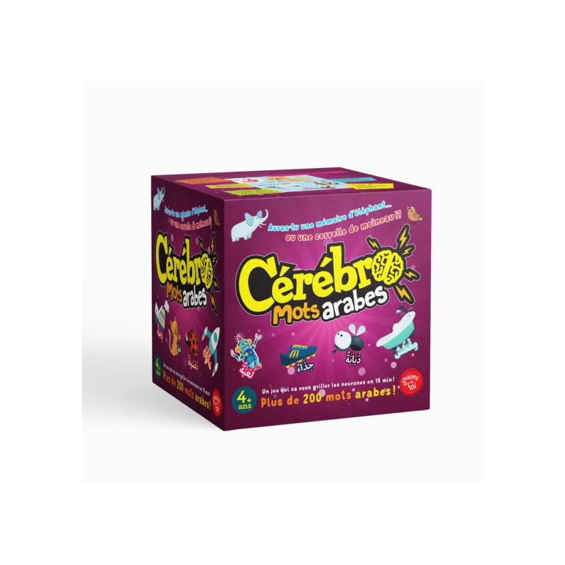 Jeu de cartes Celebro - Mots arabes