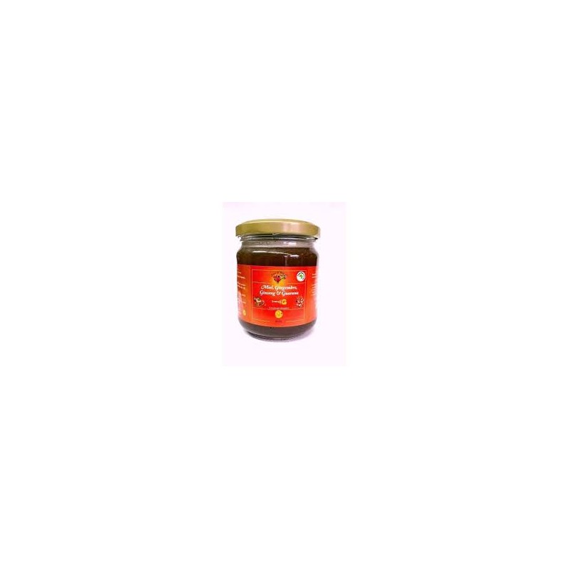 Miel, Gingembre, Ginseng & Guarana 250g