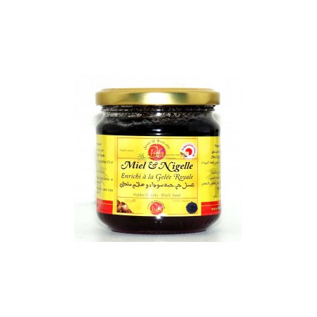 Miel & Nigelle enrichi à la gelée royale 250 gr - CHIFA