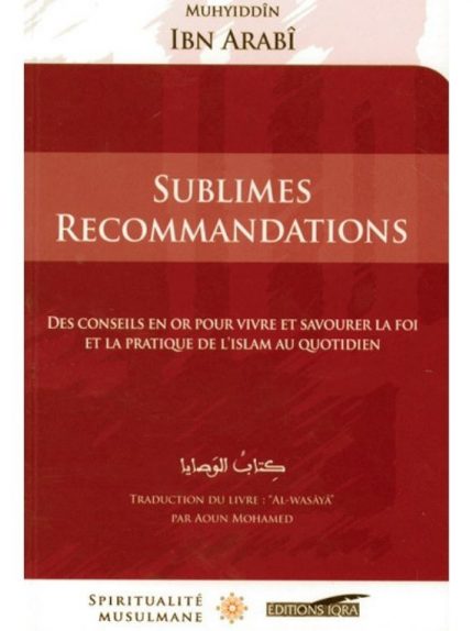 Sublimes recommandations