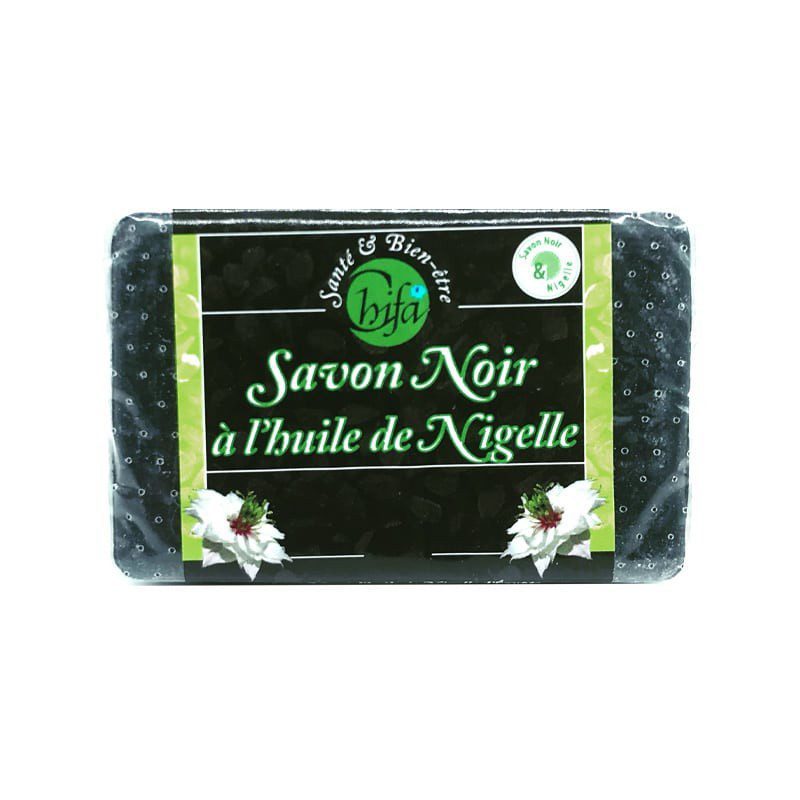 Savon noir à l'huile de Nigelle 100gr - CHIFA