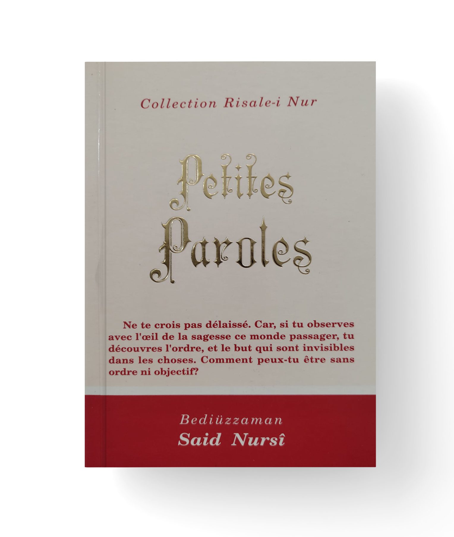 Collection Risale-i Nur Petites Paroles - Said Nursi - Envar Nasriyat Editions