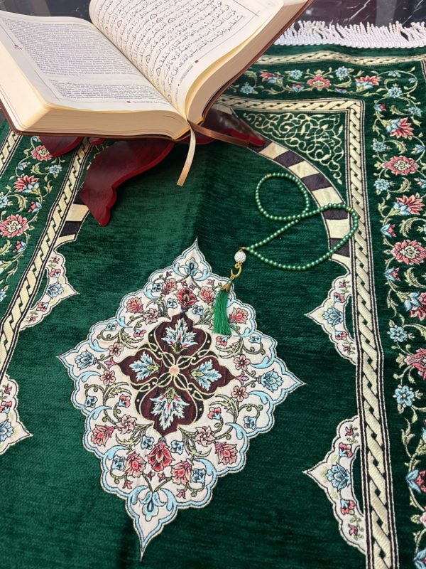 Tapis de Prière de Qualité - vert