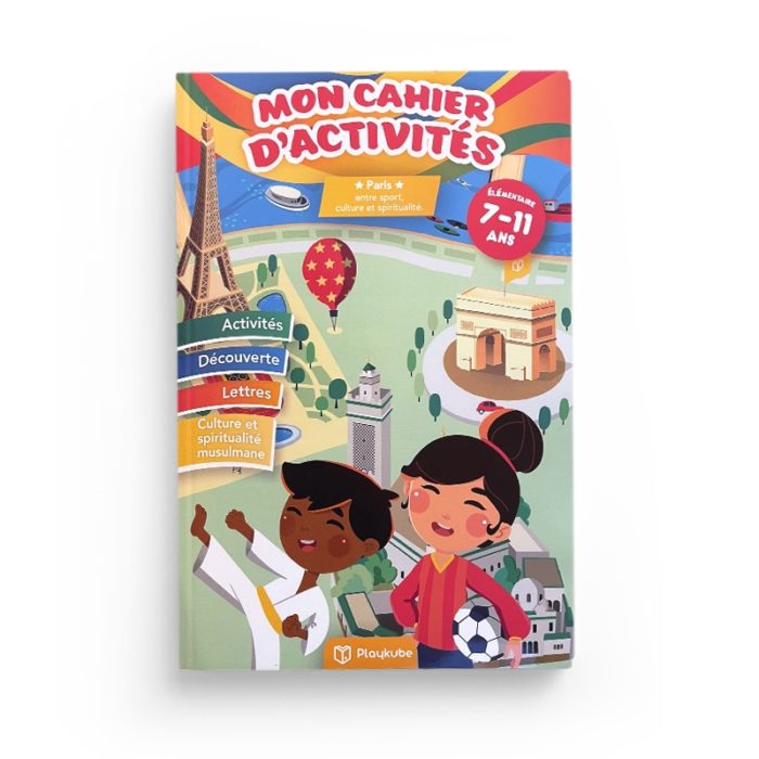 Mon cahier d'activités - Paris entre sport, culture et spiritualité - 7-11 ans - Playkube – Image 1